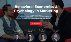 Behavioral Economics & Psychology In Marketing Complete Course