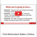 Cris Chico – Find Motivated Sellers Online