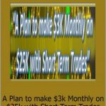 Dan Sheridan – A Plan to make $3k Monthly on $25k with Short Term Trades