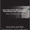 Joey Yap – Grow Rich with Bazi: Examination and Certification