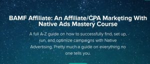 Omid Ghiam – BAMF Affiliate An Affiliate-CPA Marketing With Native Ads Mastery Course