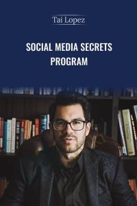 Tai Lopez – Social Media Secrets Program