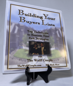 The Wolff Couple – Building Your Buyers Lists