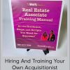 The Wolff Couple – Hiring And Training Your Own Acquisitionist