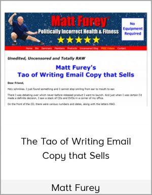 Matt Furey – The Tao of Writing Email Copy that Sells