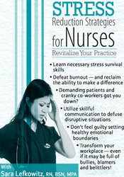 Stress Reduction Strategies for Nurses Revitalize Your Practice