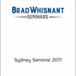 Brad Whisnant – Sydney Seminar 2017