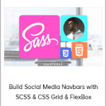 Build Social Media Navbars with SCSS & CSS Grid & FlexBox