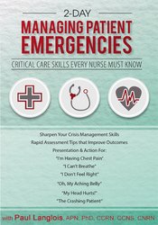 Dr. Paul Langlois – Managing Patient Emergencies