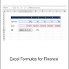 Excel Formulas for Finance