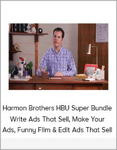 Harmon Brothers HBU Super Bundle Write Ads That Sell, Make Your Ads, Funny Film & Edit Ads That Sell