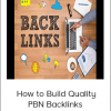 Marc Zwygart - How to Build Quality PBN Backlinks