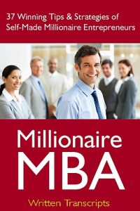  Millionaire MBA Business Mentoring Programme Richard P Cordock