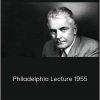 Milton Erickson – Philadelphia Lecture 1955