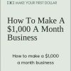 Team AppSumo – How to make a $1000 a month business