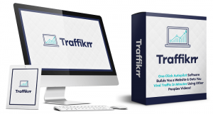 Traffikrr: 1 Click Site Builder + Unlimited Free Viral Traffic