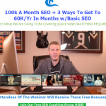 ALEX BECKER - 100K A MONTH SEO + 3 WAYS TO GET TO 60K