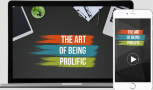 Webvideouniversity - The Art of Being Prolific