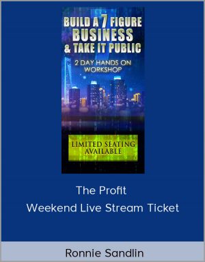 Ronnie Sandlin - The Profit Weekend Live Stream Ticket