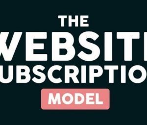 Ben Adkins - The Website Subscription Model