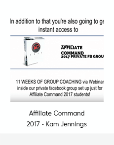 Affiliate Command 2017 - Kam Jennings