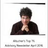 Altucher's Top 1% Advisory Newsletter April 2016