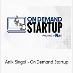 Anik Singal - On Demand Startup