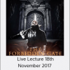 Arash Dibazar - Live Lecture 18th November 2017