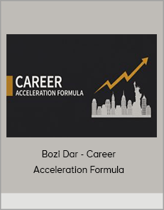 Bozi Dar - Career Acceleration Formula