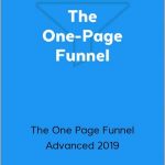 Brian Moran - The One Page Funnel Advanced 2019