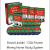 David Lindahl - CSA Private Money Home Study System