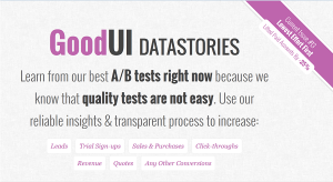 GoodUI - Highest Converting Landing & Sales Page Templates