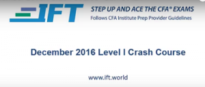 IfraNullah - 2016 Level I Crash Course