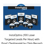 InstaOptins (100 Laser Targeted Leads Per Hour) with Proof (Testimonial by Chris Record)