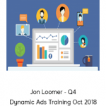 Jon Loomer - Q4 Dynamic Ads Training Oct 2018