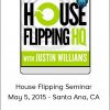 Justin Williams and Andy McFarland - House Flipping Seminar - May 5, 2015 - Santa Ana, CA