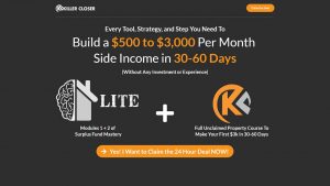 Killer Closer Academy - Build $3,000 Per Month Income In 30-60 Days