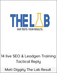 Matt Diggity The Lab Result - 14 live SEO & Leadgen Training Tactical Reply