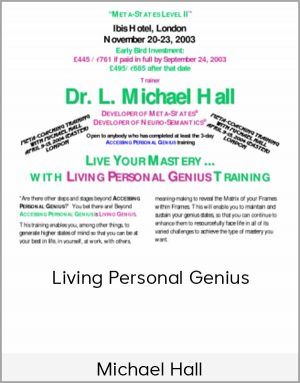 Michael Hall - Living Personal Genius