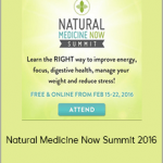 Natural Medicine Now Summit 2016