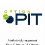 Optionpit - Portfolio Management-Earn 12 Hours CE Credits