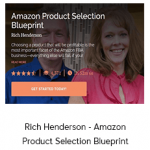 Rich Henderson - Amazon Product Selection Blueprint