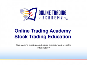 STOCK TRADING COURSE - ONLINE TRADING ACADEMY XLT