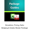 Simulation, Pricing, Delta Hedging & Greeks Master Package