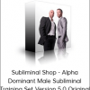 Subliminal Shop - Alpha/Dominant Male Subliminal Training Set Version 5.0 Original