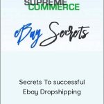 Supreme Commerce - Secrets To successful Ebay Dropshipping