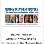 Trauma Treatment Mastery Effective Healing Interventions for The Mind and Body