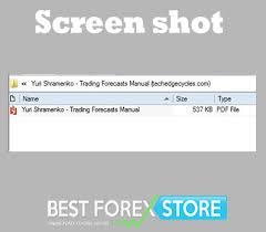 Yuri Shramenko - Trading Forecasts Manual
