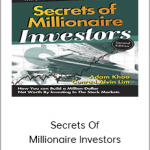 Adam Khoo - Secrets Of Millionaire Investors