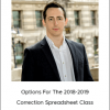 Christopher Quill - Options For The 2018-2019 Correction Spreadsheet Class